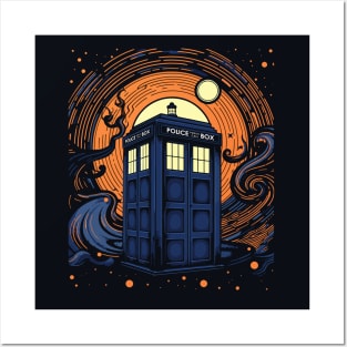 TARDIS -  Time And Relative Dimension In Space Posters and Art